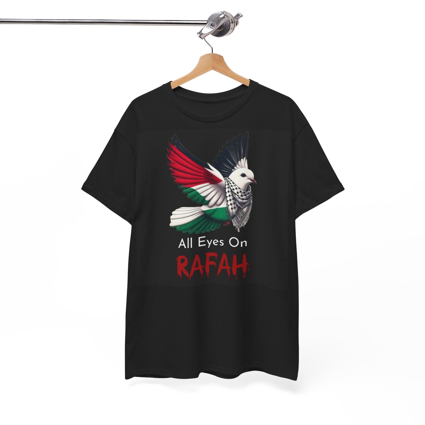 All Eyes On RAFAH Heavy Cotton Tee