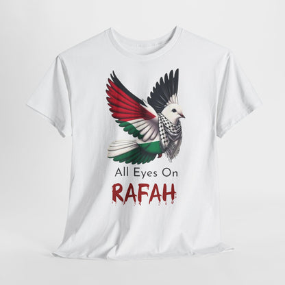 All Eyes On RAFAH Heavy Cotton Tee