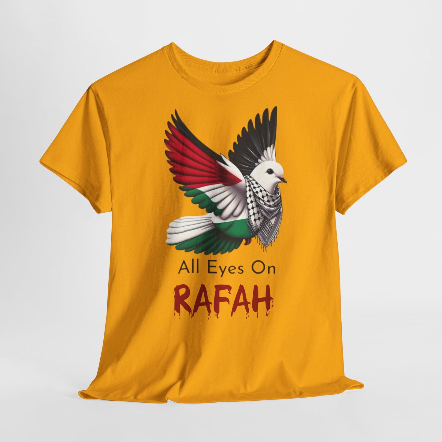 All Eyes On RAFAH Heavy Cotton Tee