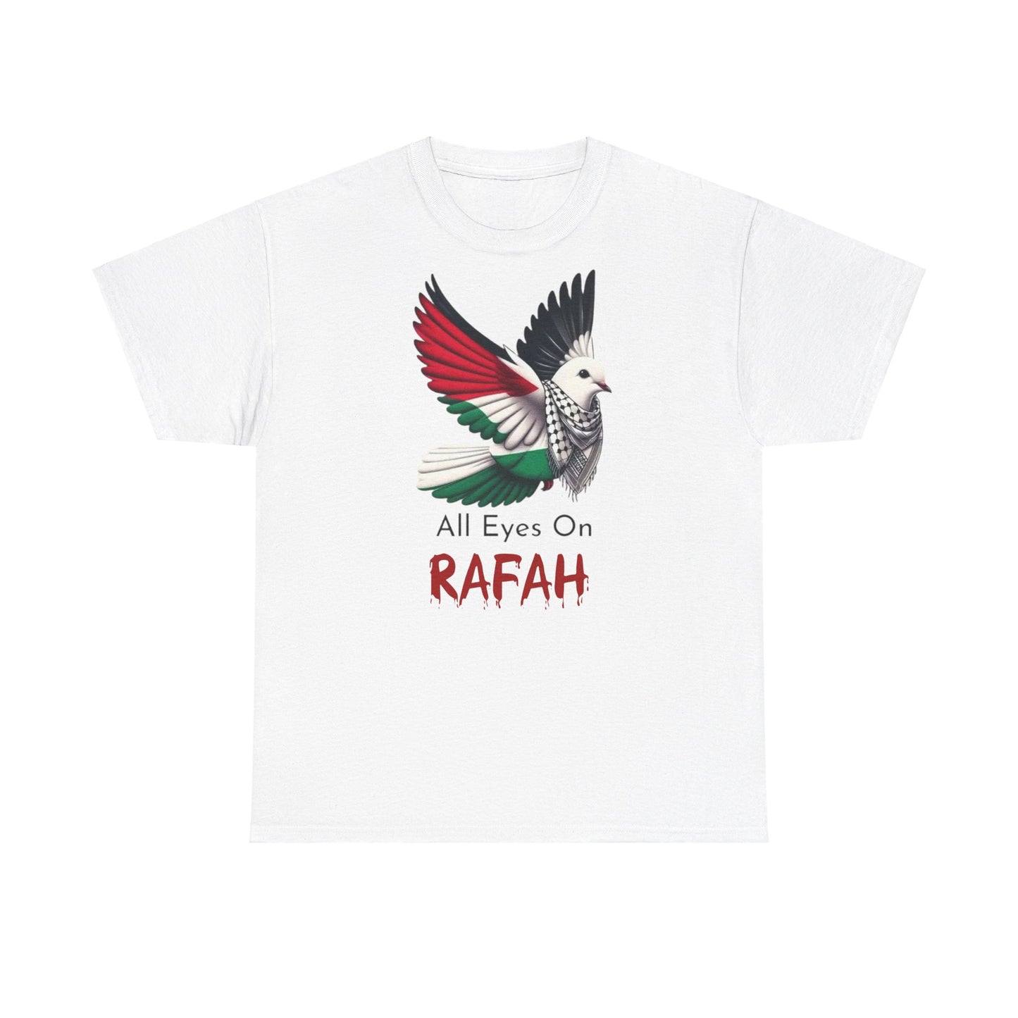 All Eyes On RAFAH Heavy Cotton Tee