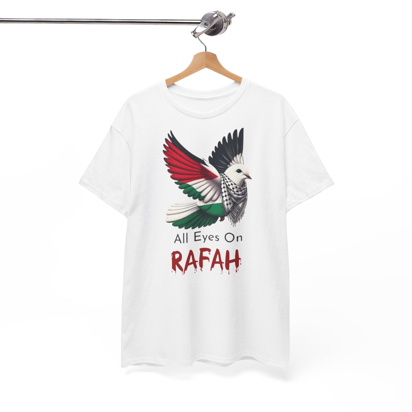 All Eyes On RAFAH Heavy Cotton Tee